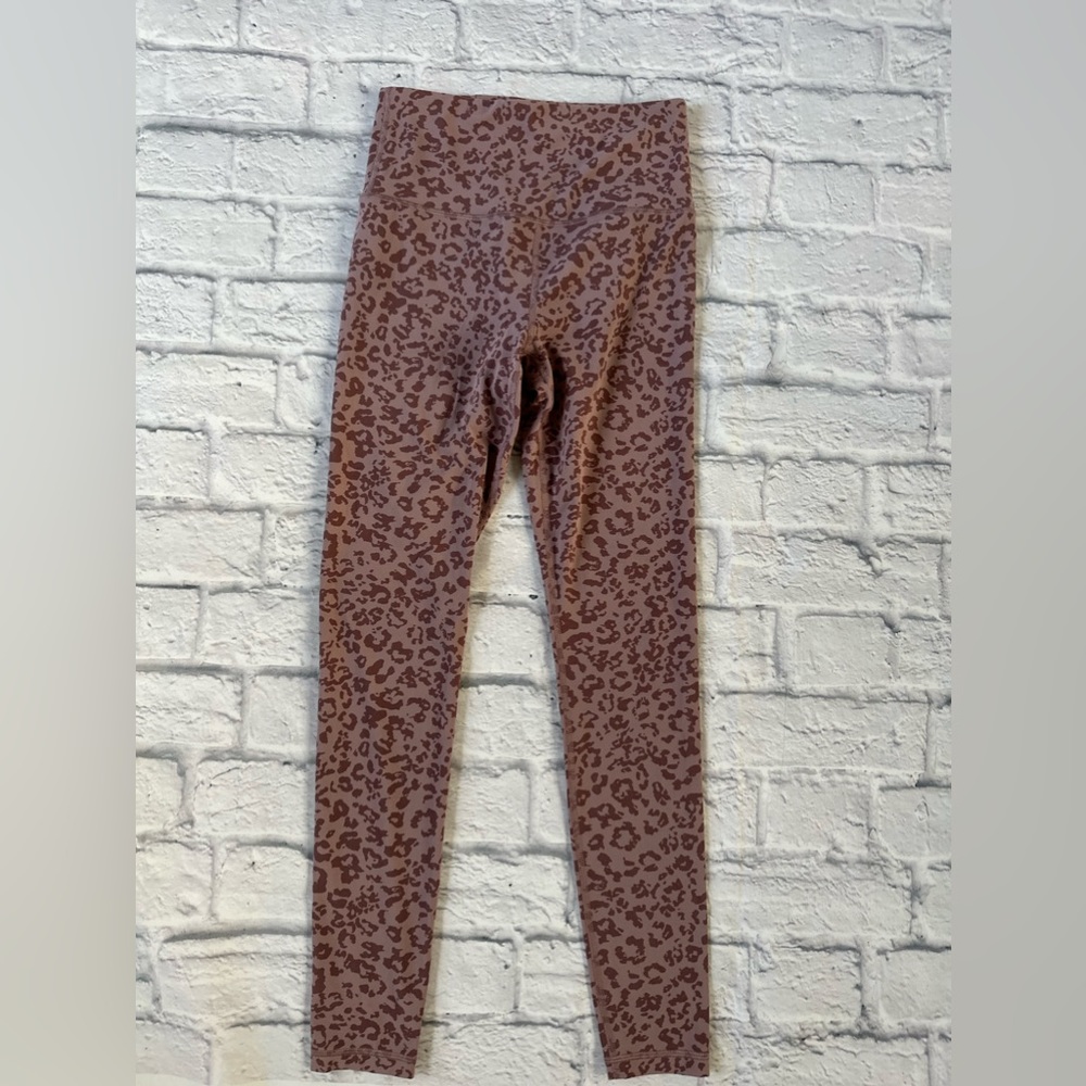 Athleta Elation Ultra High Rise Leggings Size XS Leopard Print - Picture 3 of 9